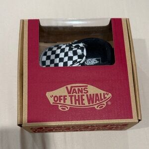 Vans Baby Slip-On in Black & White Checkerboard